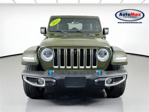 Photos of 2023 Jeep Wrangler Sahara 4xe for sale in Marlborough, MA at AutoMax Marlborough