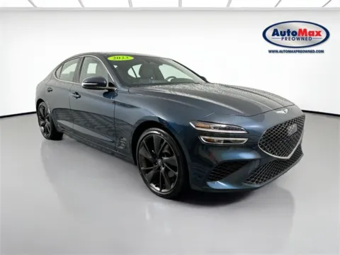 Blue 2023 Genesis G70 2.0T for sale in Marlborough, MA