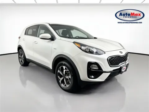 White 2022 Kia Sportage LX for sale in Marlborough, MA