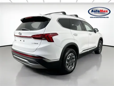 Photos of 2021 Hyundai Santa Fe Hybrid Blue for sale in Marlborough, MA at AutoMax Marlborough