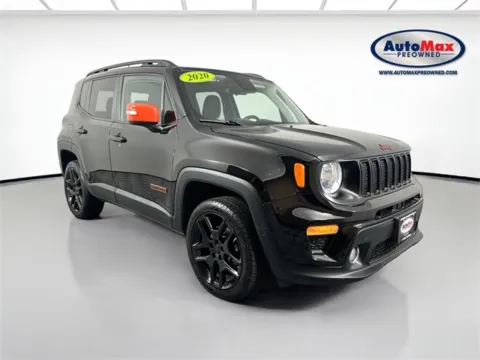 Black 2020 Jeep Renegade Latitude for sale in Marlborough, MA