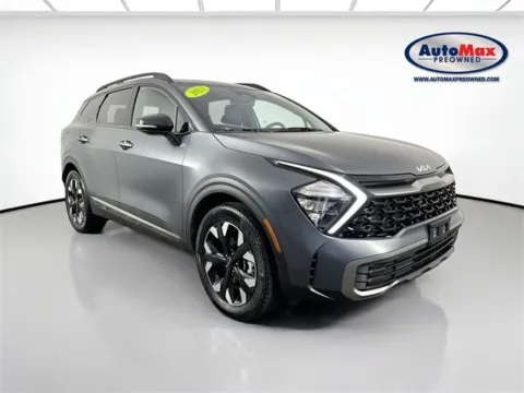 Gray 2023 Kia Sportage Plug-In Hybrid X-Line for sale in Marlborough, MA