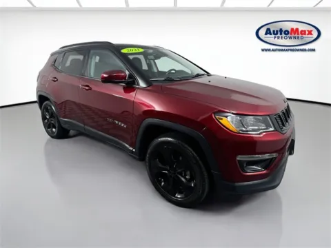 Red 2021 Jeep Compass Altitude for sale in Marlborough, MA