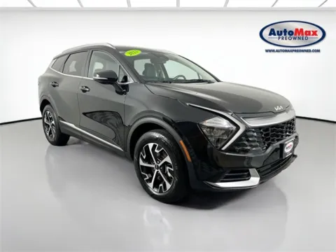 Black 2023 Kia Sportage Hybrid EX for sale in Marlborough, MA