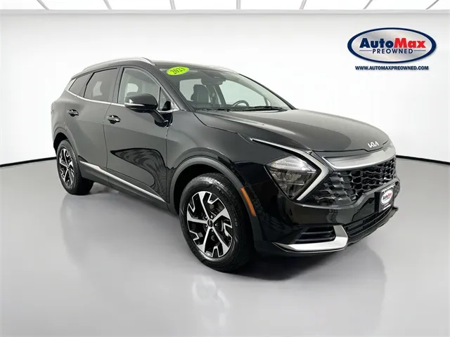Black 2023 Kia Sportage Hybrid EX for sale in Marlborough, MA