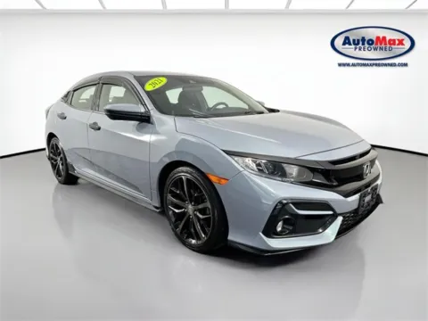 Gray 2021 Honda Civic Sport for sale in Marlborough, MA