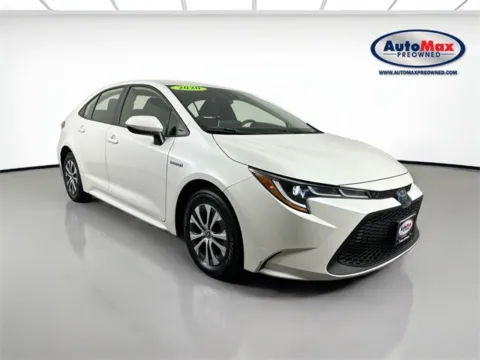 White 2020 Toyota Corolla Hybrid LE for sale in Marlborough, MA