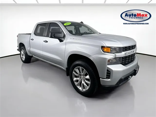 Silver 2022 Chevrolet Silverado 1500 LTD Custom for sale in Marlborough, MA
