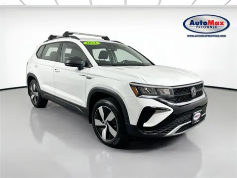 White 2024 Volkswagen Taos 1.5T S for sale in Marlborough, MA