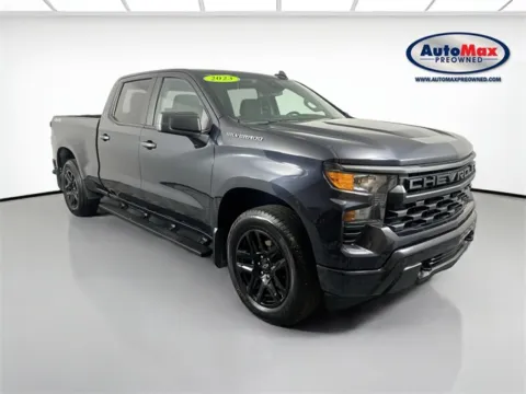 Gray 2023 Chevrolet Silverado 1500 Custom for sale in Marlborough, MA