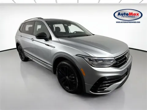 Silver 2022 Volkswagen Tiguan 2.0T SE R-Line Black for sale in Marlborough, MA