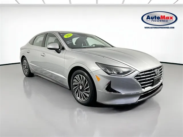 Silver 2023 Hyundai Sonata Hybrid SEL for sale in Marlborough, MA