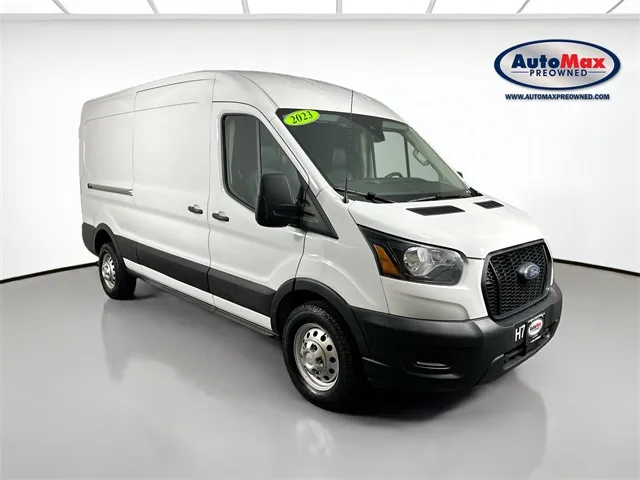 White 2023 Ford Transit-250 148" Medium Roof for sale in Marlborough, MA