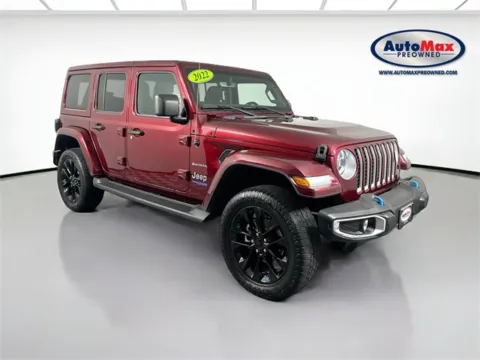 Unknown 2022 Jeep Wrangler Unlimited Sahara 4xe for sale in Marlborough, MA