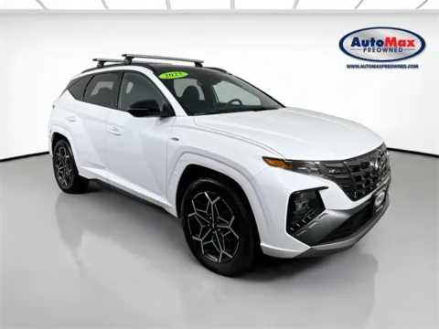 White 2023 Hyundai Tucson N Line for sale in Marlborough, MA