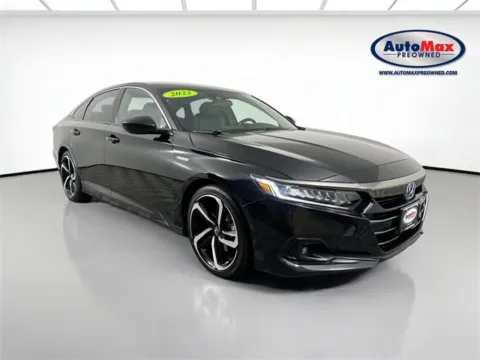 Black 2022 Honda Accord Hybrid Sport for sale in Marlborough, MA