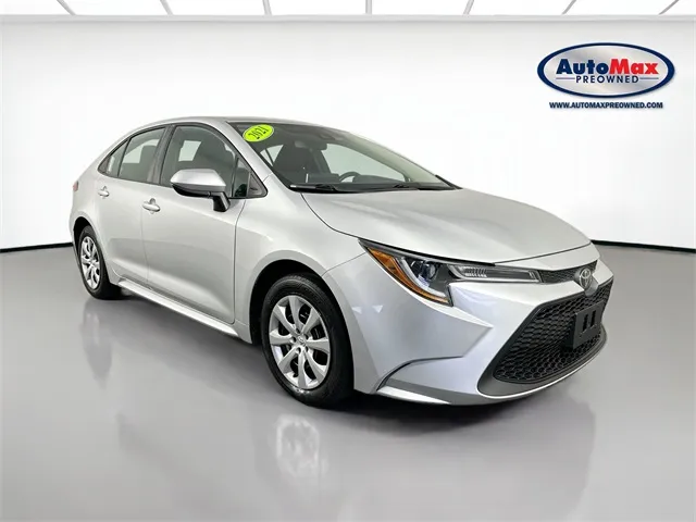 Silver 2021 Toyota Corolla LE for sale in Marlborough, MA