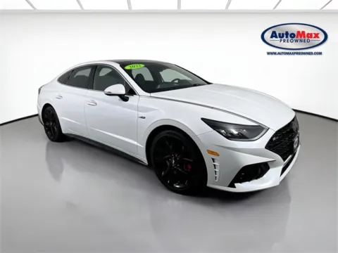 White 2022 Hyundai Sonata N Line for sale in Marlborough, MA