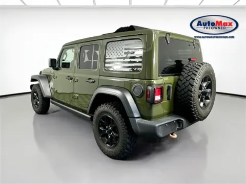More photos of 2021 Jeep Wrangler Unlimited Willys at AutoMax Marlborough, MA