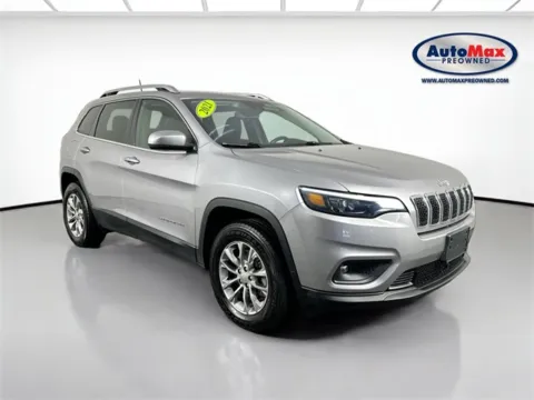 Silver 2021 Jeep Cherokee Latitude Plus for sale in Marlborough, MA