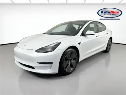 Another view of 2022 Tesla Model 3 Long Range for sale in Marlborough, MA at AutoMax Marlborough