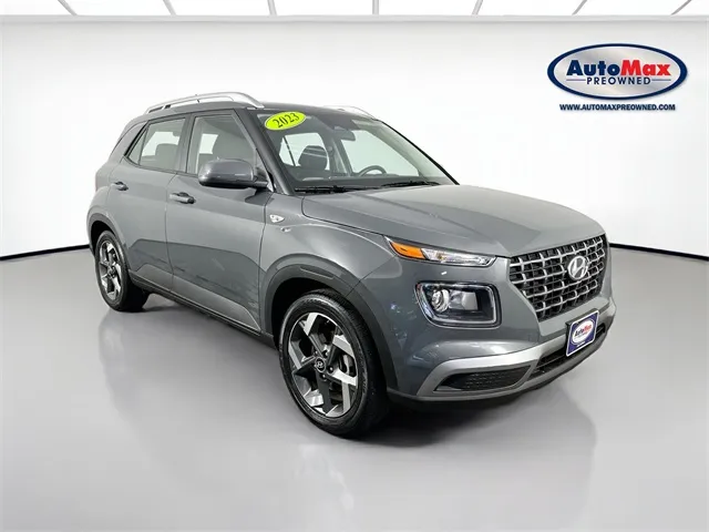 Gray 2023 Hyundai Venue SEL for sale in Marlborough, MA