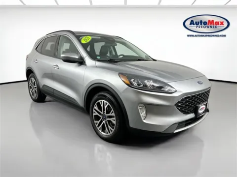 Silver 2021 Ford Escape Hybrid SEL for sale in Marlborough, MA