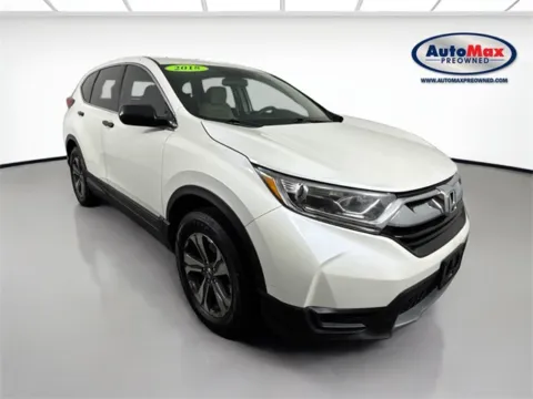 White 2018 Honda CR-V LX for sale in Marlborough, MA