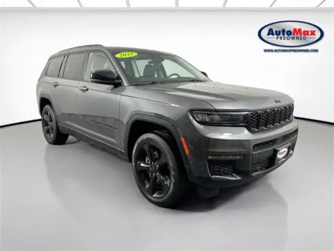 Gray 2023 Jeep Grand Cherokee L Limited for sale in Marlborough, MA