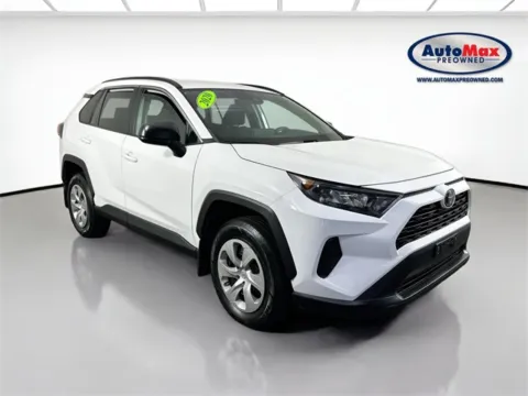 White 2020 Toyota RAV4 LE for sale in Marlborough, MA