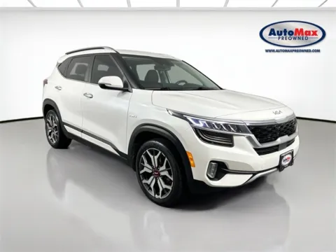 White 2022 Kia Seltos SX for sale in Marlborough, MA