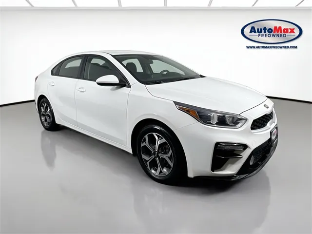 White 2019 Kia Forte LXS for sale in Marlborough, MA