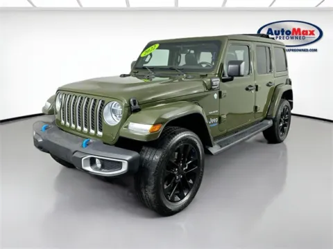 Another view of 2022 Jeep Wrangler for sale in Marlborough, MA at AutoMax Marlborough