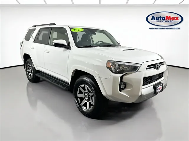 White 2024 Toyota 4Runner TRD Off-Road for sale in Marlborough, MA