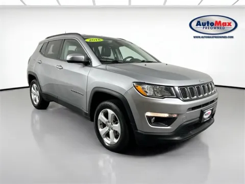 Silver 2018 Jeep Compass Latitude for sale in Marlborough, MA