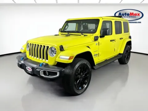 More photos of 2022 Jeep Wrangler Unlimited Sahara 4xe at AutoMax Marlborough, MA