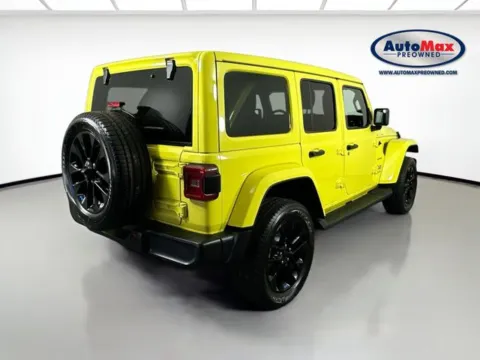 Photos of 2022 Jeep Wrangler Unlimited Sahara 4xe for sale in Marlborough, MA at AutoMax Marlborough