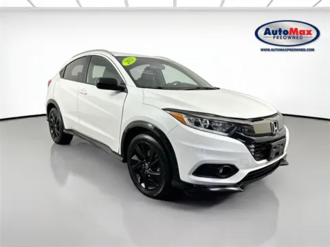 White 2021 Honda HR-V Sport for sale in Marlborough, MA