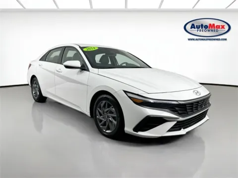 White 2024 Hyundai Elantra SEL for sale in Marlborough, MA
