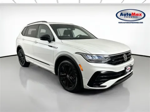 White 2022 Volkswagen Tiguan 2.0T SE R-Line Black for sale in Marlborough, MA