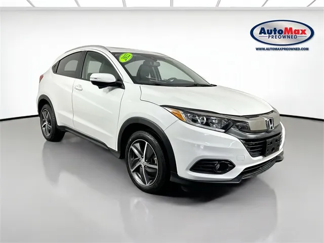 White 2022 Honda HR-V EX-L for sale in Marlborough, MA