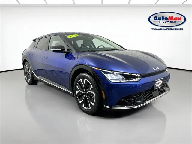Blue 2024 Kia EV6 Wind for sale in Marlborough, MA