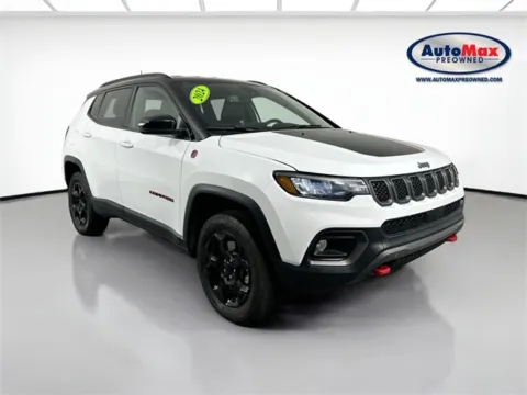White 2024 Jeep Compass Trailhawk for sale in Marlborough, MA