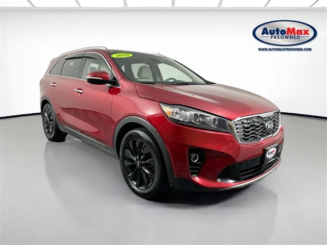 Red 2020 Kia Sorento EX for sale in Marlborough, MA