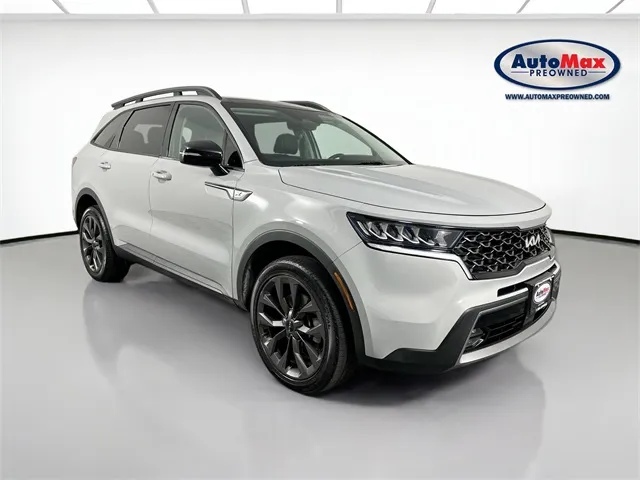 Gray 2022 Kia Sorento X-Line EX for sale in Marlborough, MA