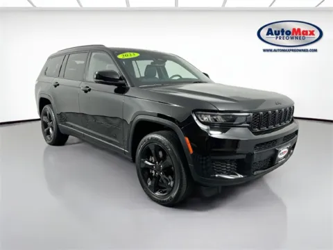 Black 2023 Jeep Grand Cherokee L Altitude for sale in Marlborough, MA