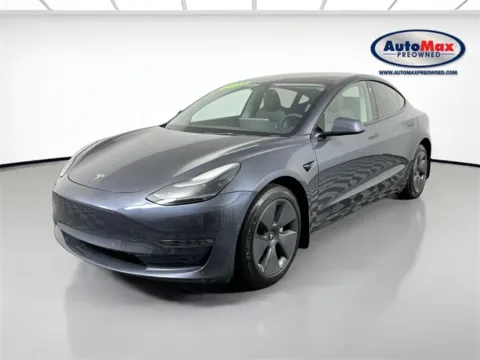 Another view of 2022 Tesla Model 3 Long Range for sale in Marlborough, MA at AutoMax Marlborough