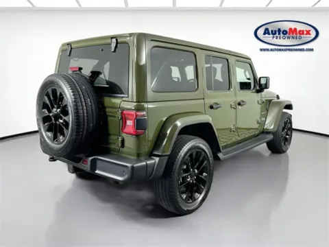 Photos of 2021 Jeep Wrangler Unlimited Sahara 4xe for sale in Marlborough, MA at AutoMax Marlborough