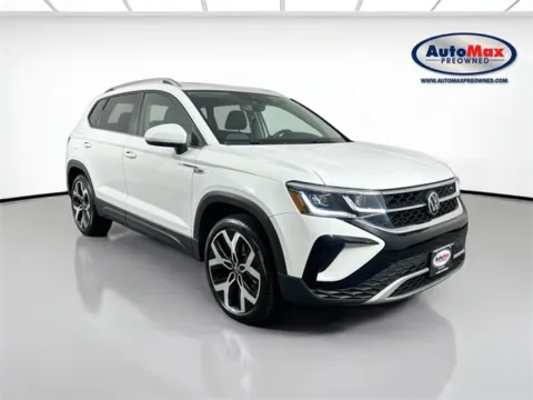 White 2022 Volkswagen Taos 1.5T SEL for sale in Marlborough, MA