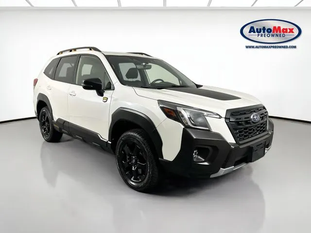 White 2022 Subaru Forester Wilderness for sale in Marlborough, MA